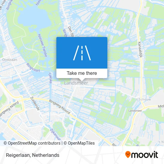 Reigerlaan map