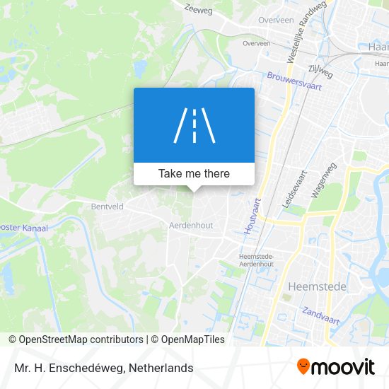 Mr. H. Enschedéweg map