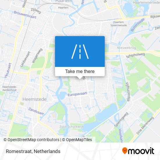 Romestraat map