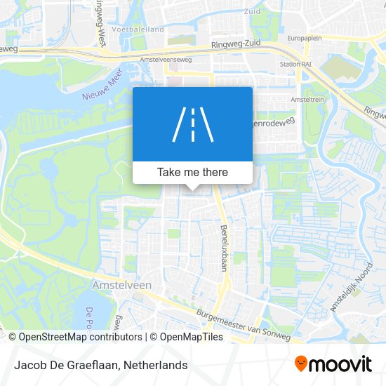 Jacob De Graeflaan map