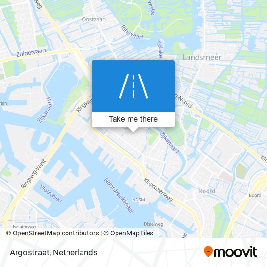 Argostraat map