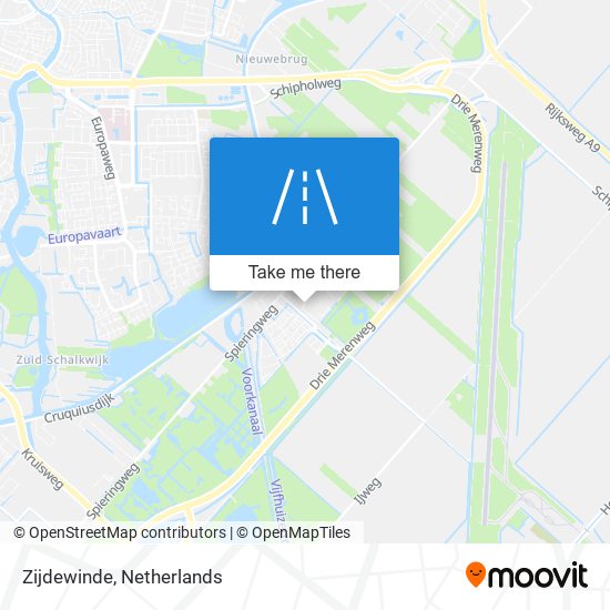 Zijdewinde map