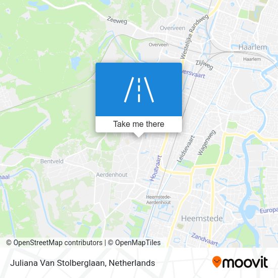 Juliana Van Stolberglaan map