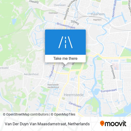 Van Der Duyn Van Maasdamstraat map