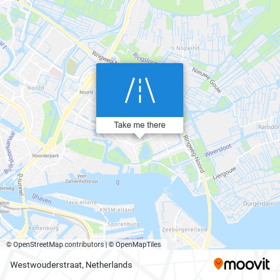 Westwouderstraat map