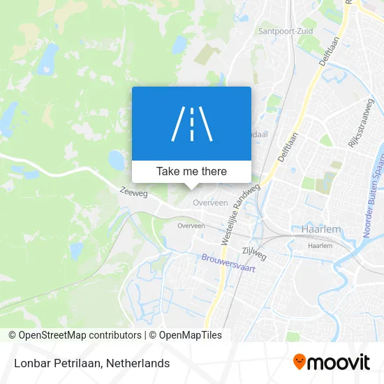 Lonbar Petrilaan map