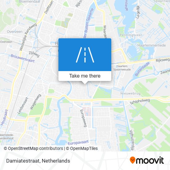 Damiatestraat map