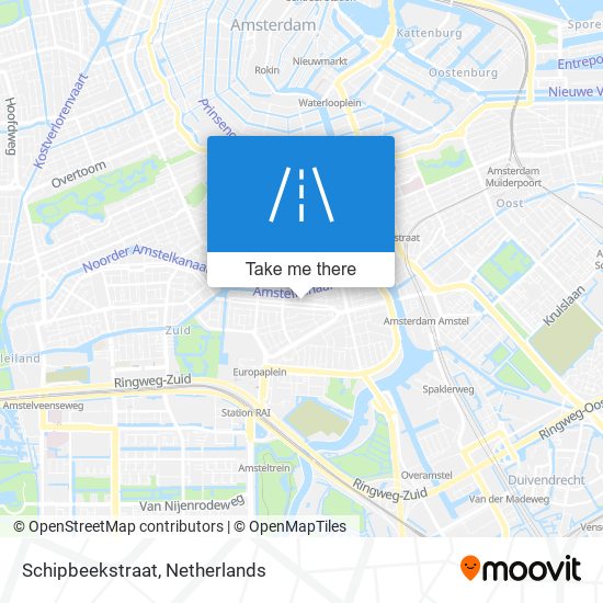 Schipbeekstraat Karte