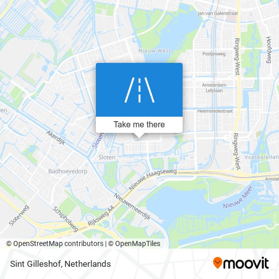 Sint Gilleshof map