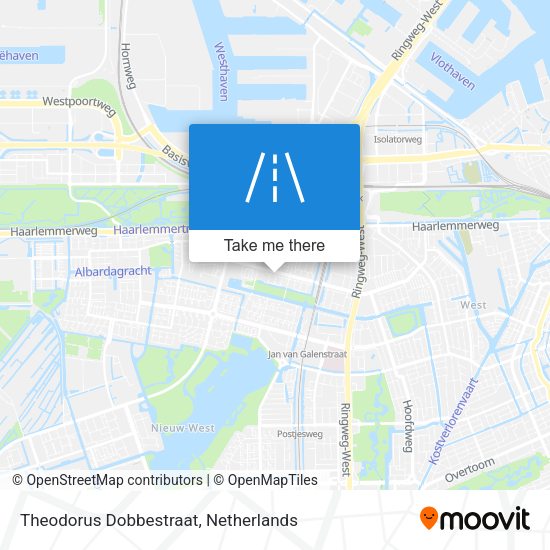 Theodorus Dobbestraat map