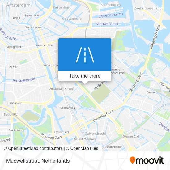Maxwellstraat map