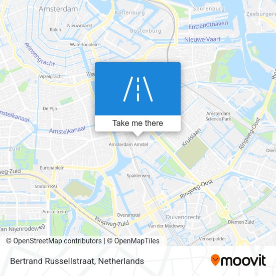 Bertrand Russellstraat map