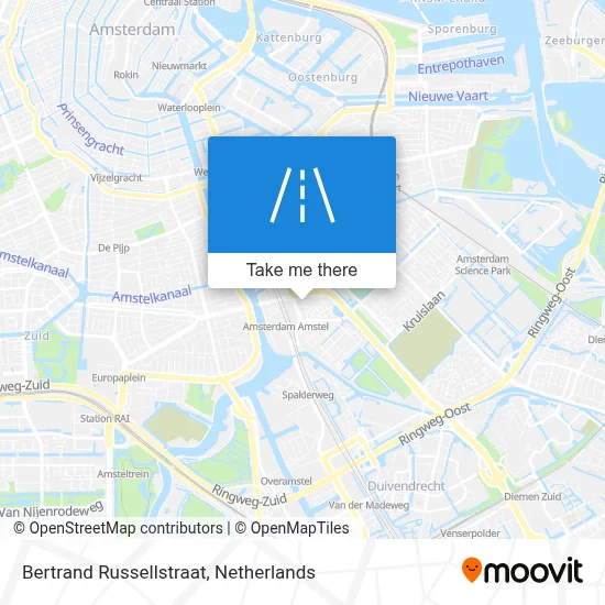 Bertrand Russellstraat map