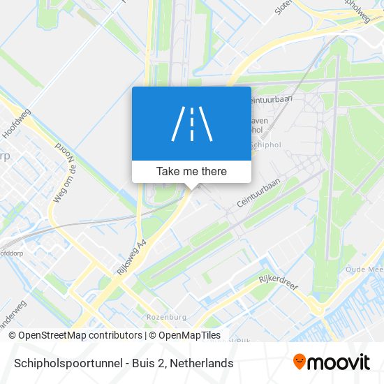 Schipholspoortunnel - Buis 2 map