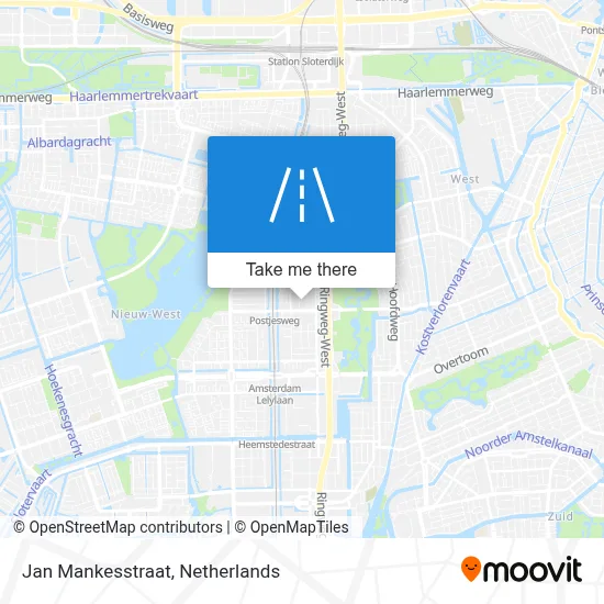 Jan Mankesstraat map