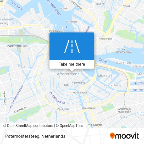 Paternostersteeg map