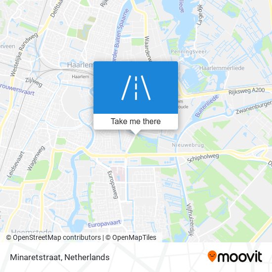 Minaretstraat map