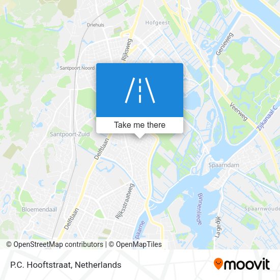 P.C. Hooftstraat map