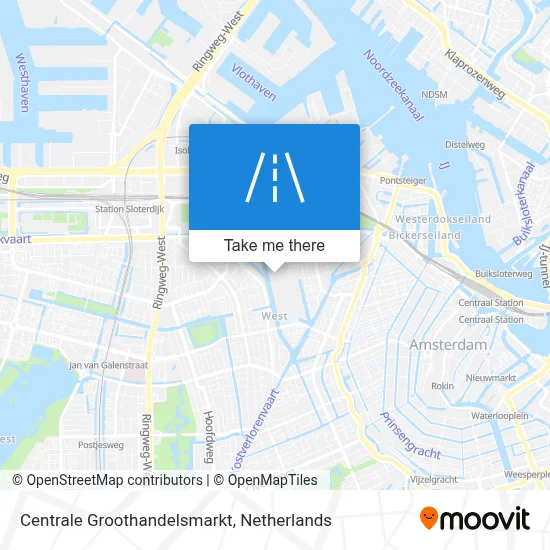Centrale Groothandelsmarkt map