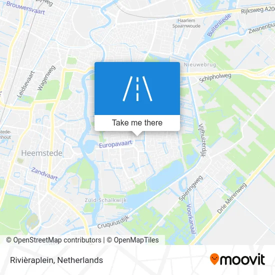 Rivièraplein map