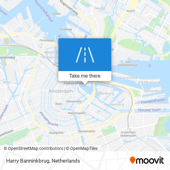 Harry Banninkbrug map