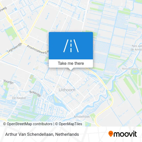 Arthur Van Schendellaan map