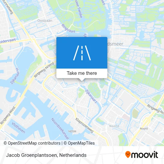 Jacob Groenplantsoen map