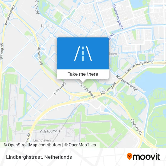 Lindberghstraat map