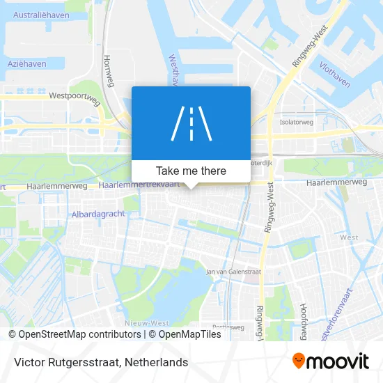 Victor Rutgersstraat map