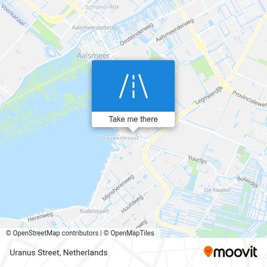 Uranusstraat map