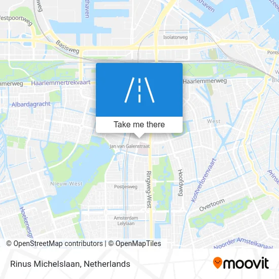 Rinus Michelslaan map