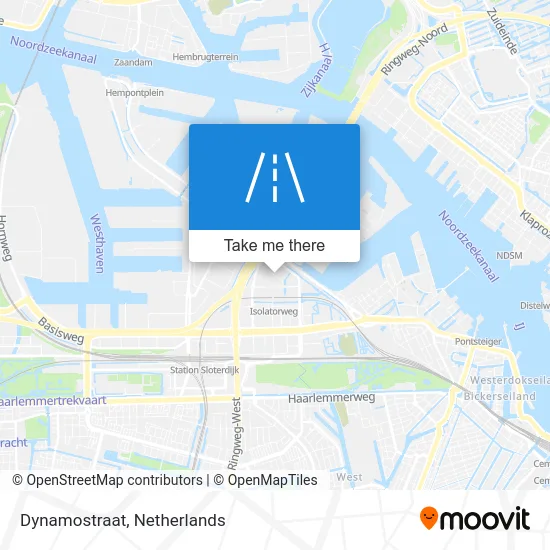 Dynamostraat map