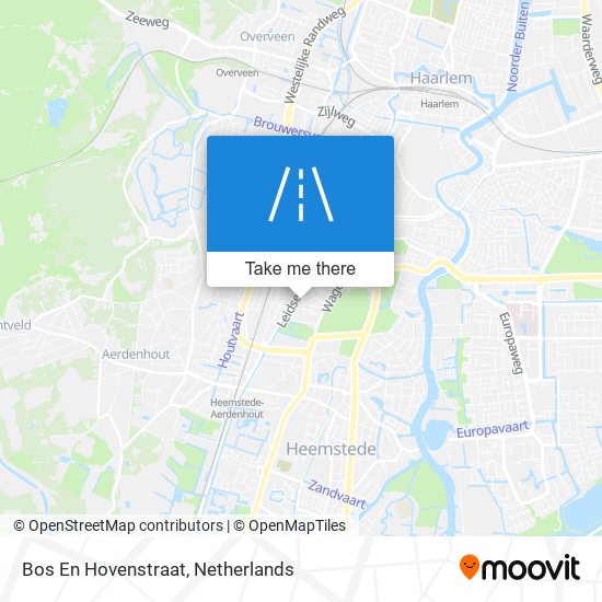 Bos En Hovenstraat map