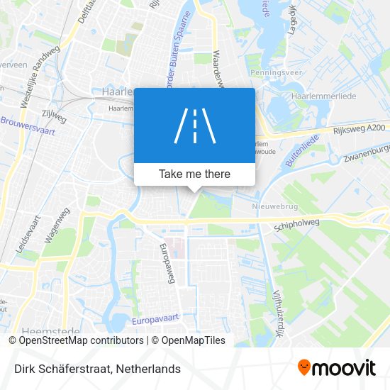 Dirk Schäferstraat map