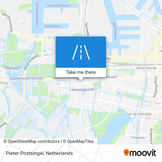 Pieter Postsingel map