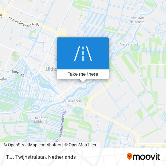 T.J. Twijnstralaan map