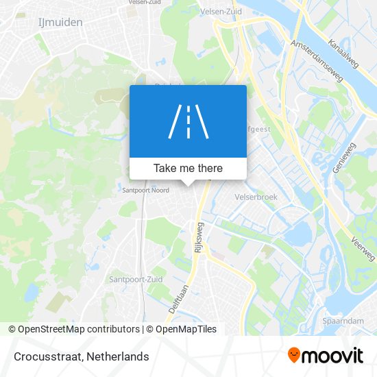 Crocusstraat map