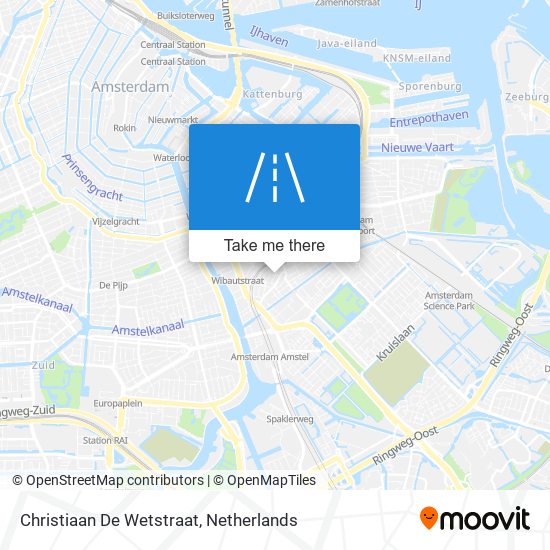 Christiaan De Wetstraat map