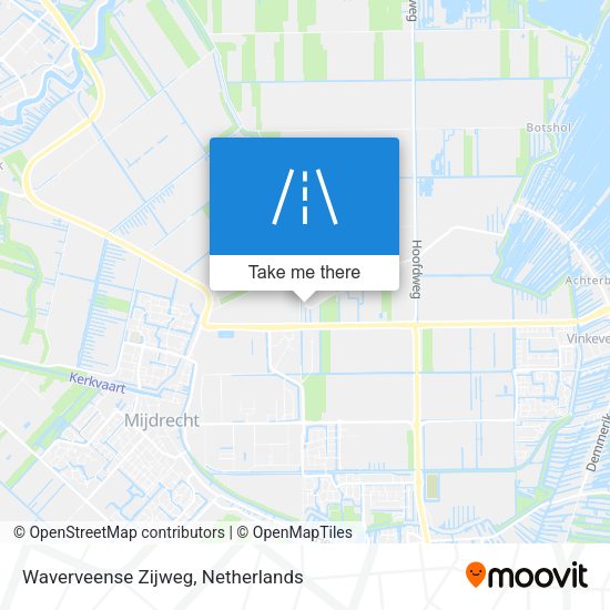 Waverveense Zijweg map