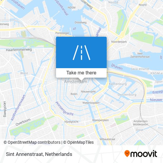 Sint Annenstraat map
