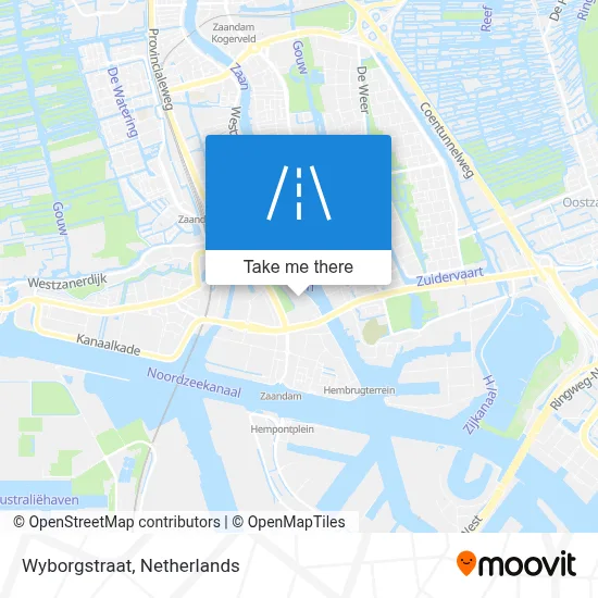 Wyborgstraat map