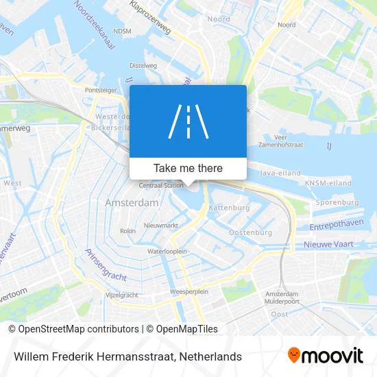 Willem Frederik Hermansstraat map