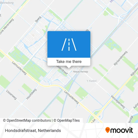 Hondsdrafstraat map