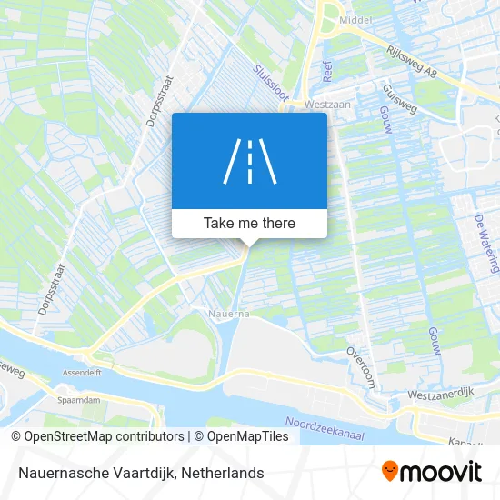 Nauernasche Vaartdijk map