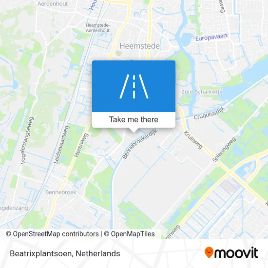 Beatrixplantsoen map