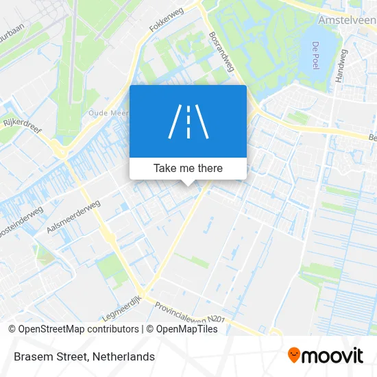Brasemstraat map