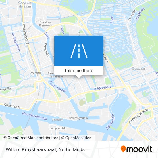 Willem Kruyshaarstraat map