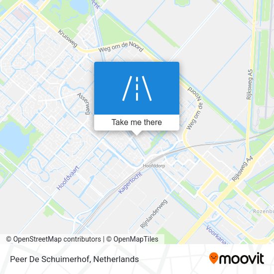 Peer De Schuimerhof map