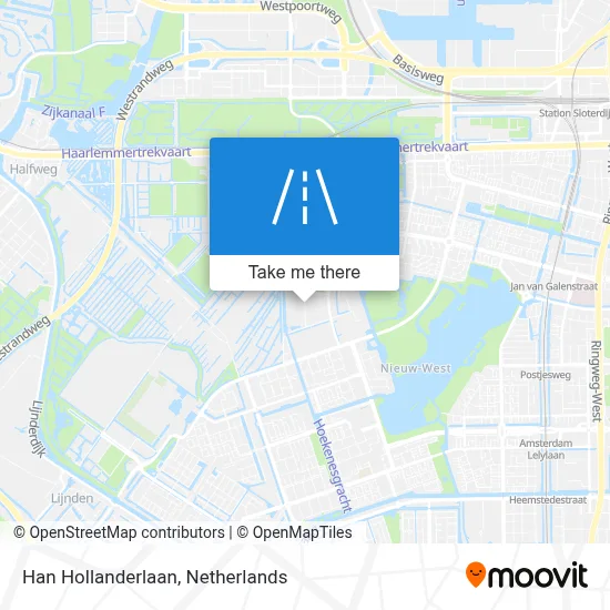 Han Hollanderlaan map