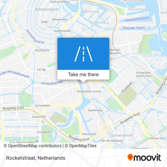 Rocketstraat map